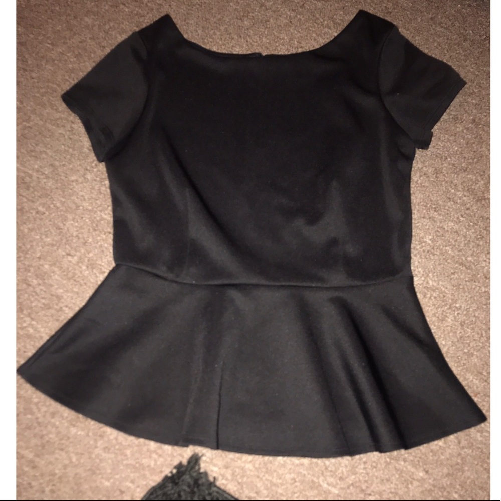 Peplum shirt